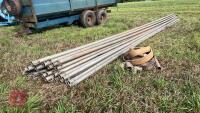 33 ALUMINUM 30' IRRIGATION PIPES