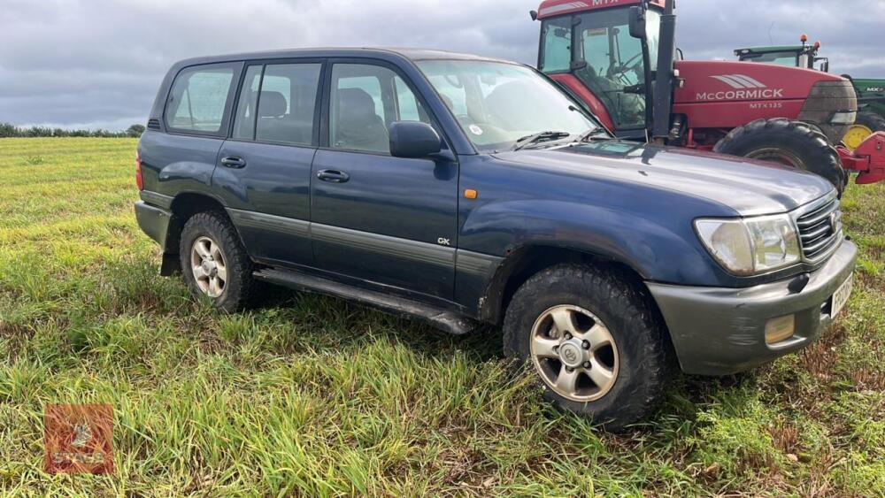 2002 TOYOTA LANDCRUISER GX 4X4