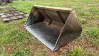 7' GRAIN BUCKET C/W JCB BRACKETS - 2