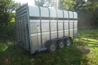 2005 IFOR WILLIAMS 14' LIVESTOCK TRAILER - 5