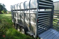 2005 IFOR WILLIAMS 14' LIVESTOCK TRAILER - 16