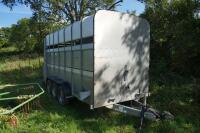 2005 IFOR WILLIAMS 14' LIVESTOCK TRAILER - 23