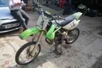 KAWASAKI 85CC BIG WHEEL MOTORBIKE