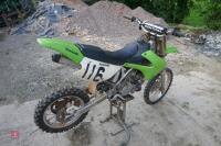 KAWASAKI 85CC SMALL WHEEL MOTORBIKE - 5