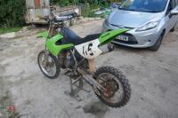 KAWASAKI 85CC SMALL WHEEL MOTORBIKE - 12