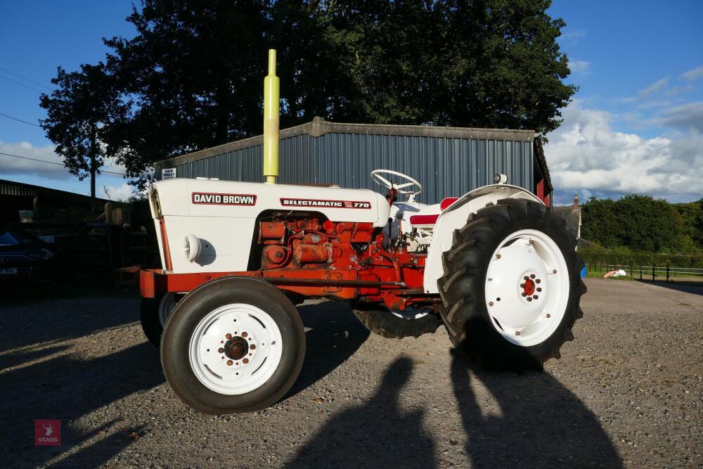 1967 DAVID BROWN 770 2WD TRACTOR