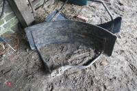 PAIR OF FRONT TRACTOR MUD GUARDS - 4