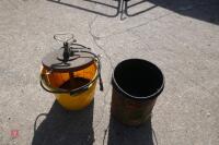 GREASE GUN PUMP & BUCKET - 7