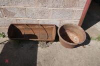 3' CAST TROUGH & CAST BELL PLANTER - 5