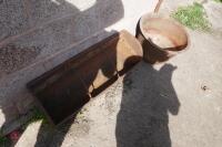 3' CAST TROUGH & CAST BELL PLANTER - 8