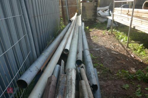 QTY OF PLASTIC DRAINAGE PIPE