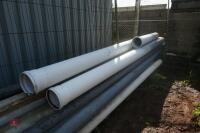 QTY OF PLASTIC DRAINAGE PIPE - 3