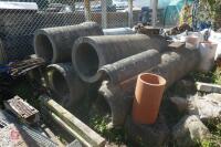 4 LARGE CONCRETE PIPES - 2