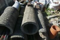 4 LARGE CONCRETE PIPES - 10
