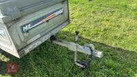 ERDE 142 SINGLE AXLE CAR TRAILER - 16