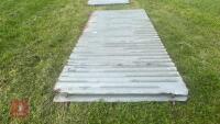 2 X 9'6'' CORRUGATED SHEETED DOOR - 3