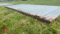 2 X 9'6'' CORRUGATED SHEETED DOOR - 3