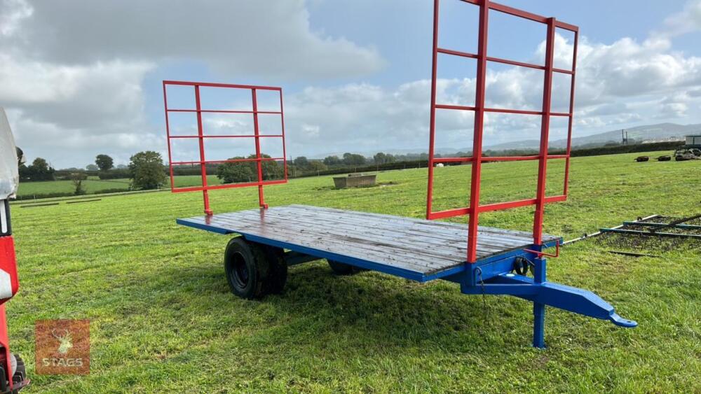 16'6'' SINGLE AXLE BALE TRAILER