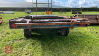 1996 WARWICK 21' TWIN AXLE BALE TRAILER - 8