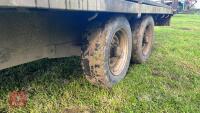 12' X 6'6'' TWIN AXLE FLATBED TRAILER - 10