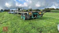 30' CONVERTED LORRY BODY BALE TRAILER - 5