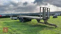 30' CONVERTED LORRY BODY BALE TRAILER - 9