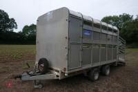 IFOR WILLIAMS 12' TWIN AXLE TRAILER - 7