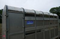 IFOR WILLIAMS 12' TWIN AXLE TRAILER - 8