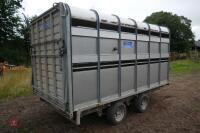 IFOR WILLIAMS 12' TWIN AXLE TRAILER - 10