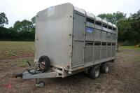 IFOR WILLIAMS 12' TWIN AXLE TRAILER - 21