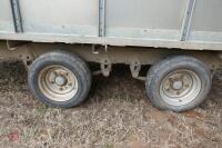 IFOR WILLIAMS 12' TWIN AXLE TRAILER - 22