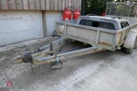 IFOR WILLIAMS 12' FLATBED TRAILER - 14