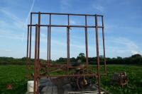 HOMEMADE SINGLE AXLE 13' BALE TRAILER - 8