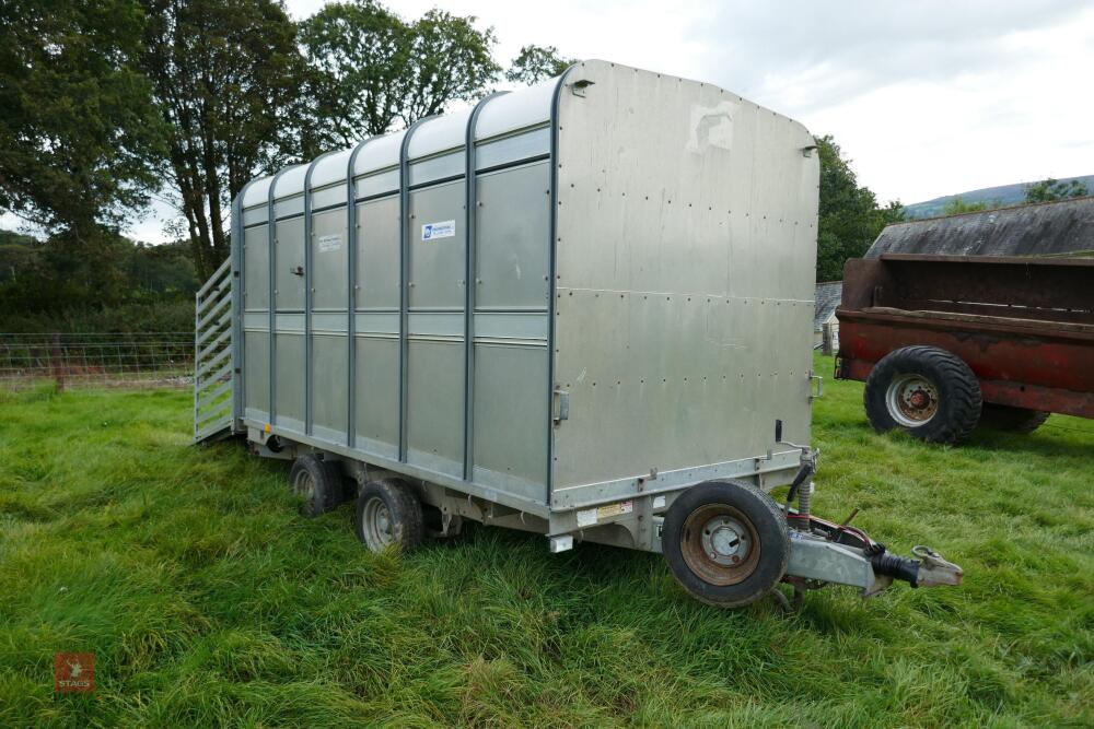 IFOR WILLIAMS 12' TWIN AXLE TRAILER