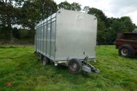 IFOR WILLIAMS 12' TWIN AXLE TRAILER - 10