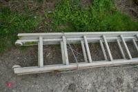 ALUMINIUM EXTENDING LADDER - 5