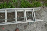 ALUMINIUM EXTENDING LADDER - 6