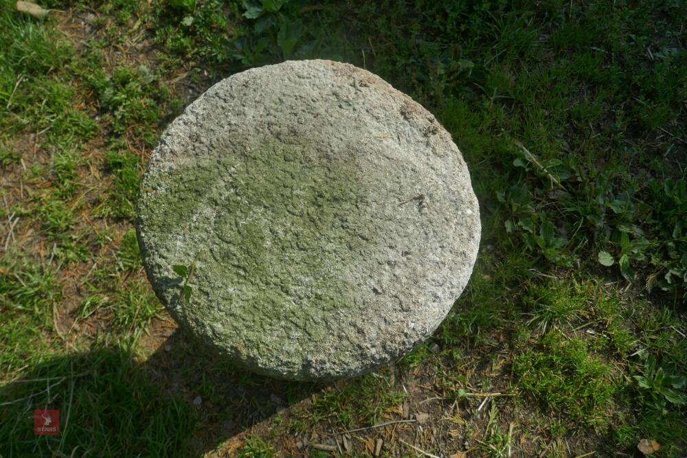 2 STADDLE STONES