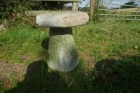 2 STADDLE STONES - 13