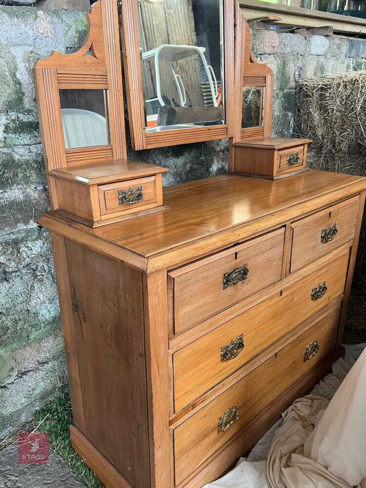 DRESSER WITH MIRROR