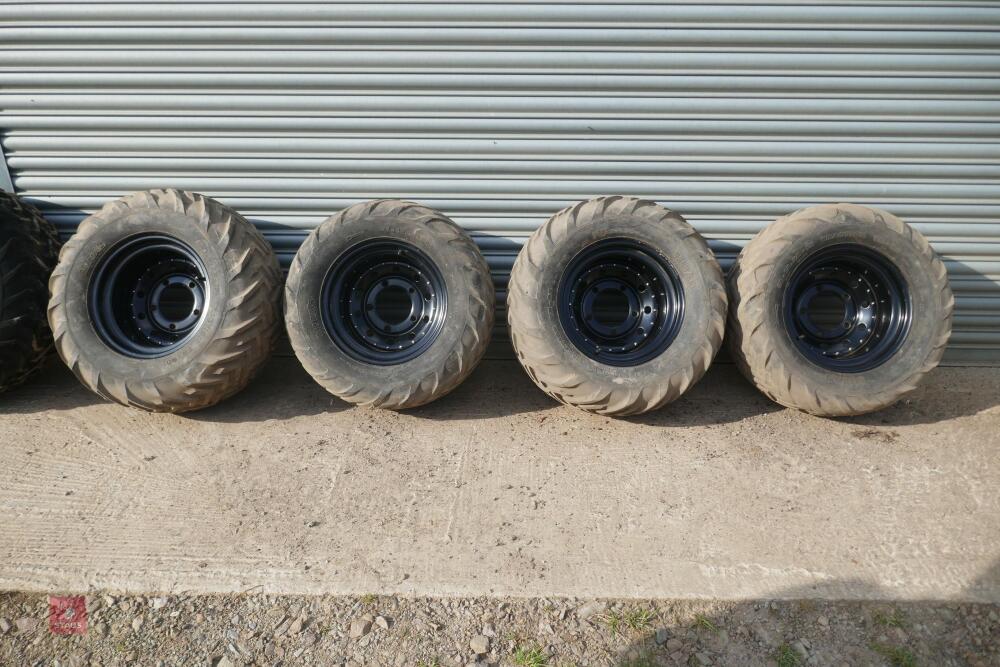 4 X 31 X 15.50-15 TYRES AND RIMS