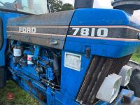 1990 FORD 7810 FORCE 3 TURBO 4WD TRACTOR - 19