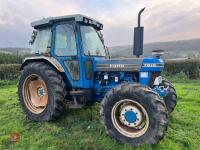 1990 FORD 7810 FORCE 3 TURBO 4WD TRACTOR - 40