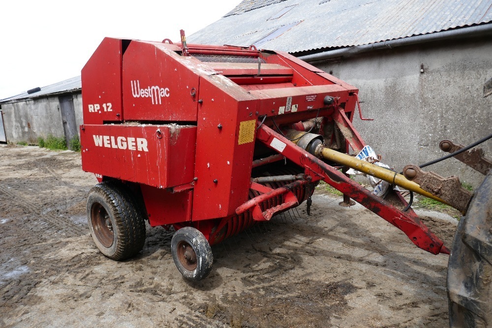 1990 WELGAR WESTMAC RP12 ROUND BALER