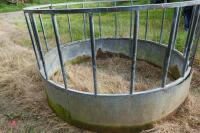 GALVANISED CATTLE ROUND FEEDER - 2