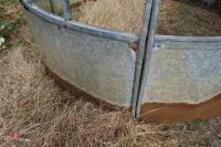 GALVANISED CATTLE ROUND FEEDER - 6