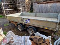 IFOR WILLIAMS 12' TIPPING TRAILER - 15