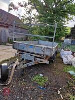 IFOR WILLIAMS 12' TIPPING TRAILER - 16