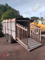 IFOR WILLIAMS LIVESTOCK TRAILER - 5