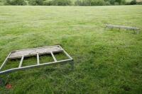 2 RECTANGULAR CATTLE FEEDER ENDS - 3